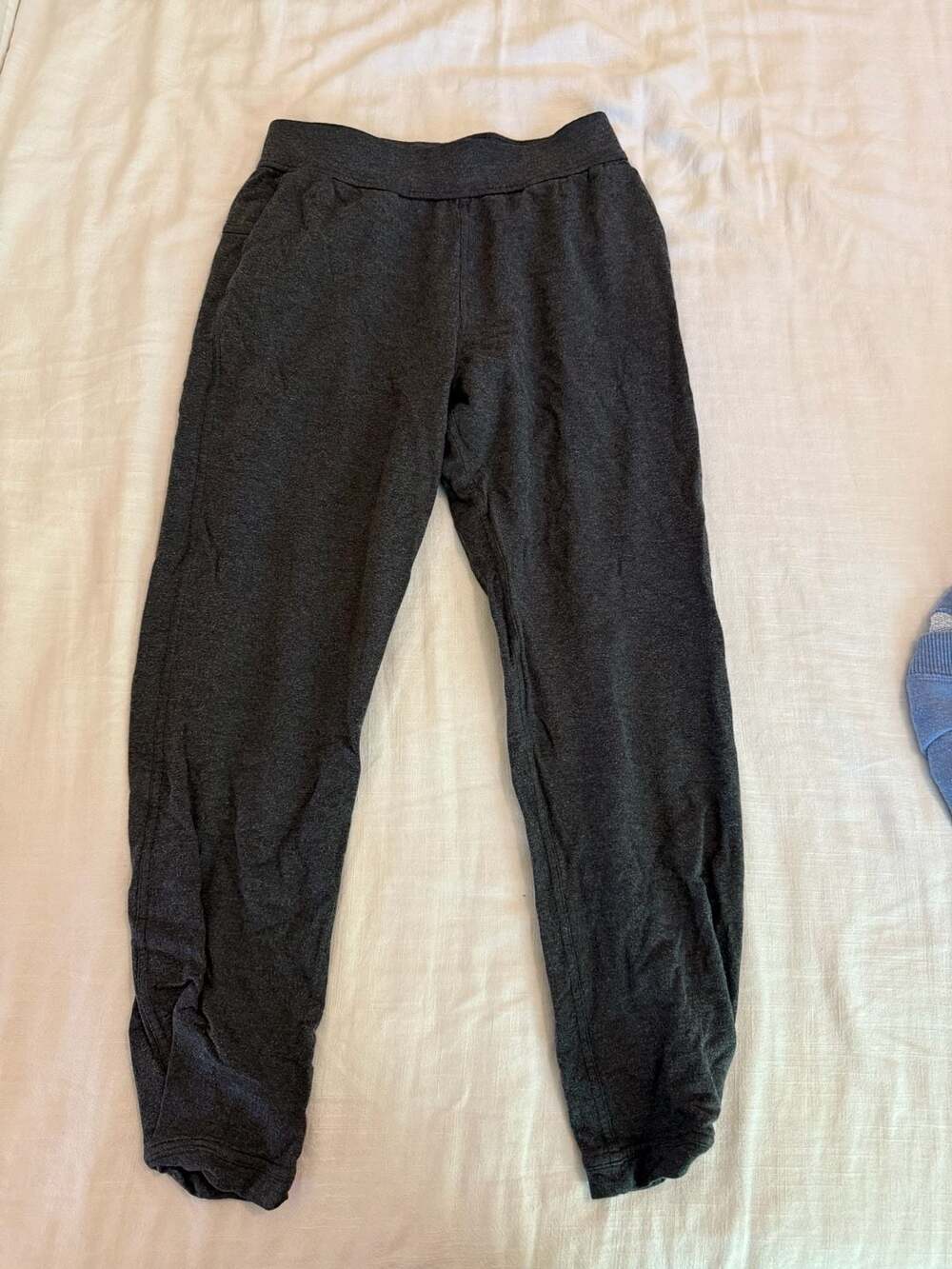 Lululemon Charcoal Grey Jogger Sweatpants - Picture 1 of 3